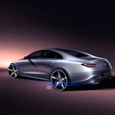 Mercedes Benz Cls Rendering By Designer Slavche Tanevski Automotive Design Concept Car Design Car Design