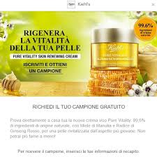 Segnaliamo che è possibile ricevere dei campioncini omaggio dei prodotti cosmetici fresh, per farlo bisogna inviare una mail all'indirizzo london@fresh.com, chiedendo in lingua inglese, se possono spedire qualche campione. Campioni Omaggio Della Crema Viso Pure Vitality Campioni Omaggio