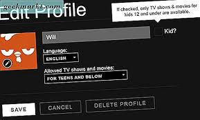 Apakah benar ada paket khusus nonton netflix untuk kartu xl? Menggunakan Kontrol Orang Tua Untuk Memblokir Acara Di Netflix Geekmarkt Com
