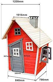 Umweltfreundliches Spielhaus Fur Kinder Aus Fichtenholz Kinderspielhaus Holzhaus Garten Amazon De Garten Haus Holzhaus Garten Kinder Holzhaus