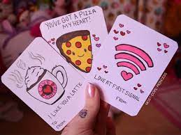 They'll easily be the coolest in the class with these fun, printable cards. D I Y Cheesy Valentine S Day Cards Youtube