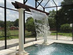 Orlando Fl Pergola Waterfall Pool Landscaping Backyard Pool Swimming Pools Backyard