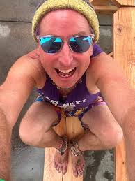 Barefoot family hike.