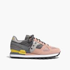 Saucony Madewell Shadow Original Sneakers Trendy Womens Sneakers Leather Shoes Woman Sneakers