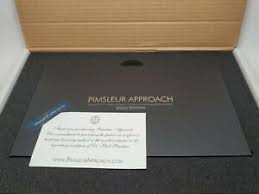 Must contain at least 4 different symbols; New Pimsleur Approach Gold Edition Italian I Ii 32 Cd S Language Program Ebay