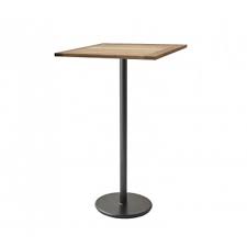 Mr ironstone outdoor bar table 46.5 pub height dining table bistro patio table with waterproof top and hammer finish stands. Outdoor Garden Bar Table Patio Kitchen Tables Wood Glassdomain