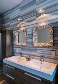 Round mirrors a round mirror is a classic choice for a bathroom and can soften the sharp angles in contemporary spaces. 43 Bathroom Mirror Decorating Ideas Home Decor Bliss