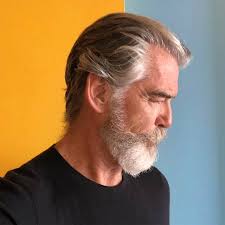 Pierce brosnan, 66, left fans shocked on friday when he shared a funny instagram selfie with a rugged grey beard and scraggly long locks the actor jokingly shared: Facebook