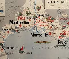 Sud Sun Shoes Labottegardiane Vintagemap France Marseille Montpellier Nimes Avignon Toulon Beziers Perpignan Nimes France Montpellier Rhone