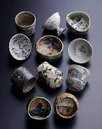 Rough Individualized Antique From The Earth De La Terre Contemporary Pottery Ceramic Tableware Pottery