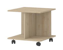 Manche massiv gefertigten couchtische verfügen über eine ablage aus holz oder glas unter der tischfläche, dass ihre lektüre, fernbedienung und co. Beistelltisch Auf Rollen 08 Farbe Buche 50 X 55 X 55 Cm H X B X T