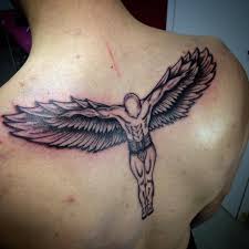 Many angel tattoos are depicted with wings, sometimes it's only the wings that are used. 155 Charming Angel Tattoos Most Popular Designs Of 2021 Wild Tattoo Art