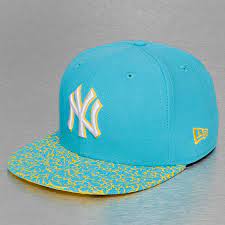 Best Buy New Era Crackle Visor Ny Yankees 59fifty Cap Vice Blue Cyber Yellow New Era Fitted Caps For Sales Blue Cyber New Era Fitted Fitted Caps