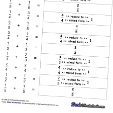 Adding Fractions Common Denominator No Whole Parts Free Worksheets Available At Math Facts Addition Free Printable Math Worksheets Adding Fractions