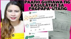 Maybe you would like to learn more about one of these? Paano Gumawa Ng Kasulatan O Kasunduan Sa Pag Papautang Youtube