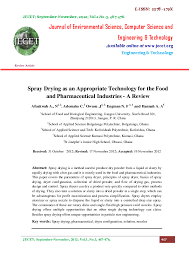 Dryer dryer pdf manual download. Pdf Spray Drying As An Appropriate Technology For The Food And Pharmaceutical Industries A Review Felix Engmann Academia Edu