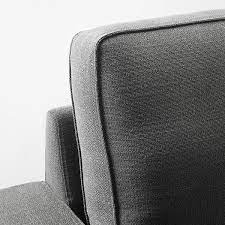 10% cut polyurethane foam/ 90% polyester fibres, polyester hollow fibres. Kivik Sofa With Chaise Hillared Anthracite Ikea