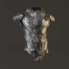 Nano Armor 3d Model Armor Concept Cosplay Armor Armor