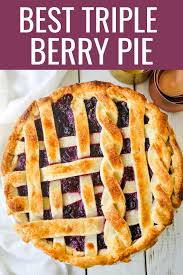 Ww is here to support you with delicious healthy recipes to lose weight featuring the food you love. Triple Berry Pie Modern Honey
