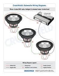 The following 'speakers' could be speaker cabinets that you are trying to wire up into a network shown are 1, 2, 4, 6, 8, 12 and 16 ohm loads (voice coil impedance or total cabinet impedance). Top 10 Subwoofer Wiring Diagram Free Download 3 Dvc 4 Ohm 2 Ch Top 10 Subwoofer Wiring Diagram Free Down Subwoofer Wiring Car Audio Subwoofers Sound System Car