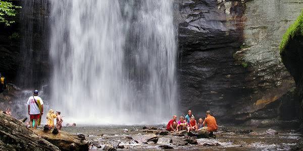 Looking Glass Falls, North Carolina Waterfall