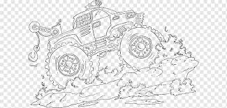 This drawing was made at internet users' disposal on 07 february 2106. Monster Truck Car Coloring Book Grave Digger Monster Truck Truck Car Suspension Png Pngwing