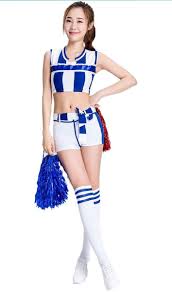 チアガール ハイソックスセット チアリーダー 青 コスプレ 衣装 仮装 大人｜PayPayフリマ