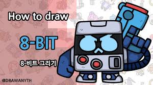 Nani and peep brawl stars. How To Draw 8 Bit Brawl Stars Youtube