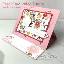 Gift bags are often made from a heavier weight of paper that is just the right weight. Simple Stamping Fun Card Fold Ideas For Easel Cards Lovenstamps