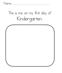 Never again will you feel lost at a departmental store wondering about what to buy as you will have a fully prepared list of what you need. First Day Of School Worksheet Back To School Tk K 1st 2nd All Grades