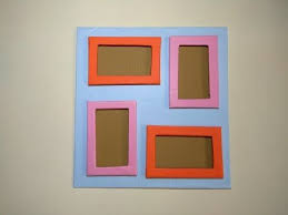 Diy 4 Photo Collage Frame Photo Frame Banane Ka Tarika Diy Stylish Wall Photo Frame Youtube Birthday Photo Frame Framed Photo Collage Diy Photo Frames