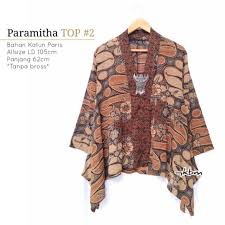 atasan marisa blouse layer blus soft pastel atasan kerja kantor hijab casual muslim *(flash sale)*. Model Baju Batik Kerja Berhijab Model Baju Batik Kerja Bolero Shopee Indonesia