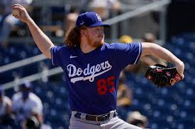 Drafted by the los angeles dodgers in the 3rd round of the 2016 mlb june amateur draft from northwest hs (justin, tx). Dodgers Dustin May Ready To Bring The Heat In His First Start Of The Season Orange County Register