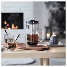 Carton de 60 pièces / 60 boîtes de 1 pièce. Egentlig Cafetiere Theiere A Double Paroi Verre Transparent Ikea