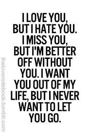 Love And Hate Quotes Sayings Love And Hate Picture Quotes