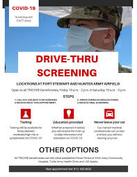 Whether being assigned to fort stewart or hunter army airfield, all soldiers must sign in at the reception center on fort stewart unless you have specific directions to do otherwise. Uzivatel 3rd Infantry Division Na Twitteru Covid 19 Screening Sites Open 10 A M To 2 P M Friday And 10 A M To 3 P M Saturday At Both Fort Stewart And Hunter Army Airfield The