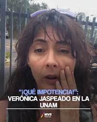 “¡Qué impotencia!”: Verónica Jaspeado en la UNAM