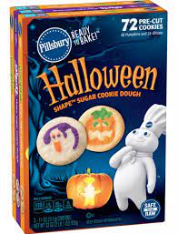 Pillsbury sugar cookies are available from most grocery stores. You Can Now Get A 72 Count Mega Pack Of Pillsbury S Halloween Sugar Cookies