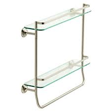Nickel Bathroom Shelves Bathroom Cabinets Storage The Home Depot