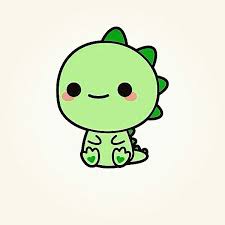 Because animals of different kinds can look similar in many ways, it becomes easier to draw cartoon animals when a cute snake!? Pin By Anastasia Ong On Wallpaper Cute Kawaii Drawings Kawaii Dinosaur Cute Drawings