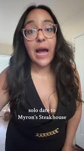 Solo Dining Experience at Myron's Steakhouse