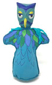 X the Owl Puppet (Ideal) - The Mister Rogers' Neighborhood Archive