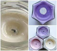 Use food coloring in water with floating candles and unique. How To Color Candles Brambleberry