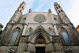 The barcelona bus turístic is temporarily not operating. Basilica Of Santa Maria Del Mar Barcelona Spain Hisour Hi So You Are