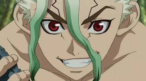 pin by shinoa ghoul on anime boy anime stone stone world