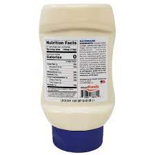 75% fat, 24% carbs, 1% protein. Mrs Taste Zero Sodium Mayonnaise 11oz Healthy Heart Market