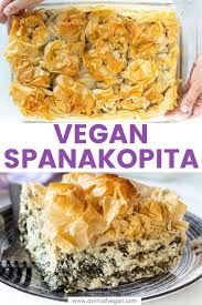 Best Vegan Spanakopita A Virtual Vegan Recipe Food Spinach And Feta Spanakopita