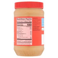 72% fat, 12% carbs, 16% protein. Great Value Creamy Peanut Butter 40 Ounces Walmart Com Walmart Com