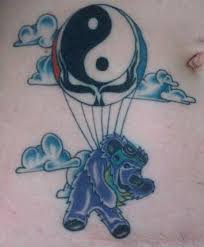 Maybe you would like to learn more about one of these? Grateful Dead Bear On Yin Yang Tattoo Tattooimages Biz
