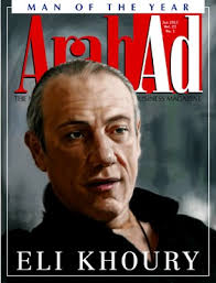 Eli Khoury named Man of the Year by ArabAd